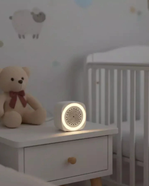Dispositivo de ruido blanco con luz