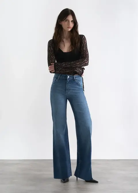 Pantalon de Jean Elastizado Flare Austin Ralph