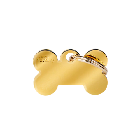 My Family Chapita Small Bone Golden Brass - comprar online