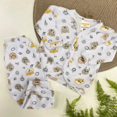 PIJAMA NEUTRO (M) BIXINHOS MIMOS BABY MIMOS BABY