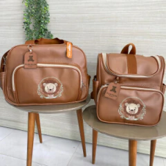 Kit bolsa 2pc Leozinho (caramelo) COSMA