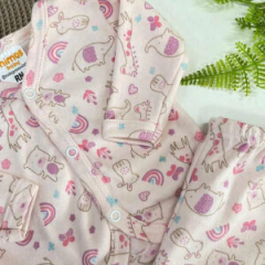 PIJAMA ARCO-IRIS BIXINHOS (1) MNA MIMOS BABY MIMOS BABY - comprar online