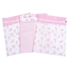 KIT SAQUINHO MATERNIDADE C/3 UN LT FLORES 524205 MINASREY