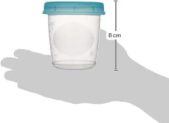 Imagem do KIT 6 POTES PARA ARMAZENAR LEITE MATERNO BUBA