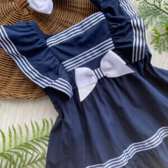 VESTIDO FEMININO AZUL MARINHO 19 4024 1 2001258-6826-1 KYLY - comprar online