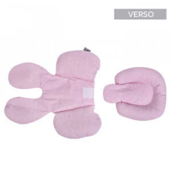 CAPA ANATOMICA LT FLORES P/BEBE CONFORTO E CARRINHO 524405 MINASREY - Mimos Baby