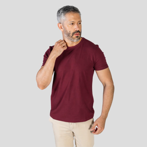 camiseta bordo