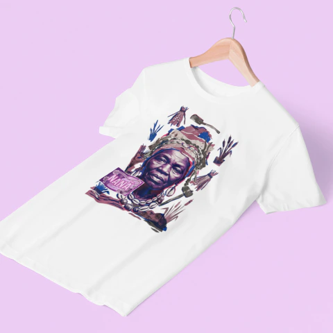 Camiseta Rosto Nanã Masculina - comprar online