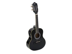 Cavaquinho eletroacústico Giannini CS-14 EP preto com corpo clássico e acabamento brilhante