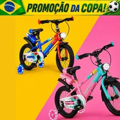 Bicicleta Infantil Aro 20 6 a 10 Anos Estilo Shark com LED + Pneu Grosso + Rodinhas + Freio V-Brake Completa