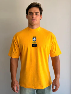 Camiseta The Hopers Oversized Dreamer Amarelo