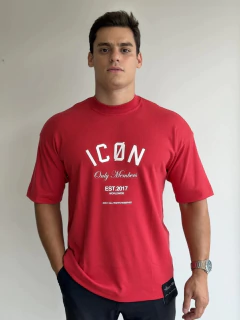 Camiseta Haterz Basic Icon Vermelho