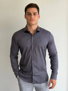 Camisa Longa Fb Exclusive Bamboo Cinza