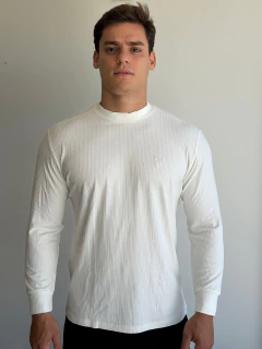 Suéter Riviera Canelado Brooklyn Off White