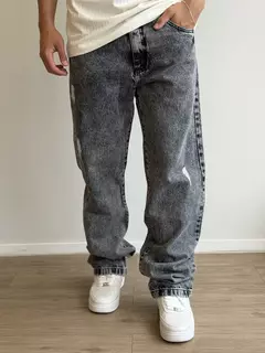 Calça Presence Reta Estonada Destroyd