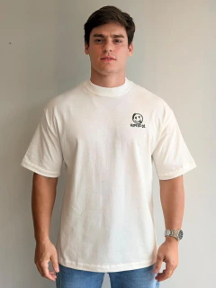 Camiseta Oversized The Hopers Disposition Off White