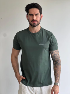 Camiseta Acostamento Casual Back Verde