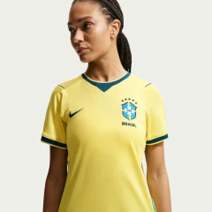 Camiseta Tailandesa Brasil Amarela Torcedor 2026/27