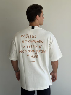 Camiseta Oversized The Hopers Way Off White