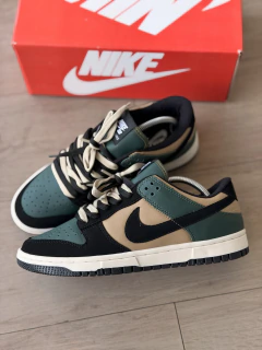 DUNK LOW SB VERDE/ PTO/ BEGE