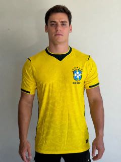 Camiseta Tailandesa Brasil Amarela Jogador 2026/27