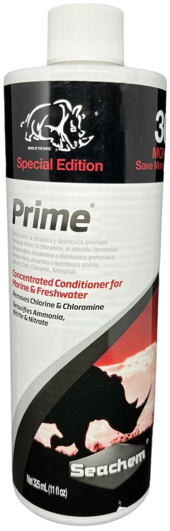 Seachem Prime 325ml - Desclorificante- Remove Metais Pesados