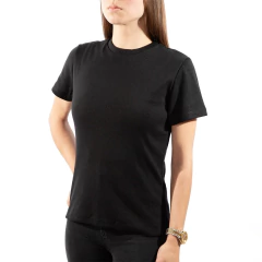 CAMISETA FEMININA LISA CANELADA - AGYA