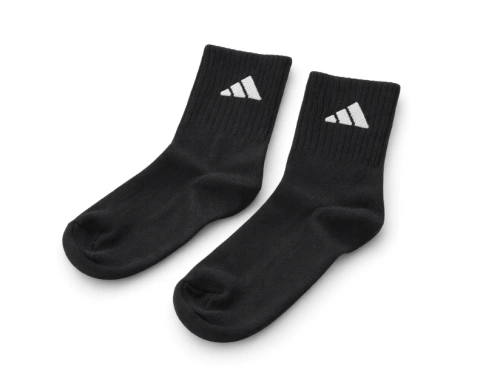 Media 3/4 negra Adidas- Unisex