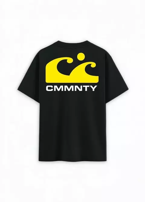 Remera CMMNTY relax "wave"