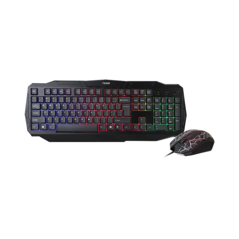 TECLADO + MOUSE NOGA NKB-570 RETROILUMINADO GAMER