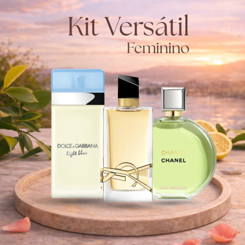 Kit Versátil Feminino - 3 Decants