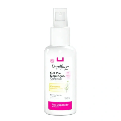 GEL PRÉ DEPILAÇÃO CORPORAL DEPILFLAX 100ML