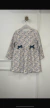 VESTIDO FLORIDO LAÇO AZUL BOLSO Zara 4-5