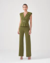 Macacão Rosangela Longo Verde Militar - comprar online