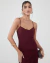 Vestido Midi Liz Vinho - loja online