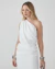 Vestido Dalvina Assimétrico Off White - Talgui Store