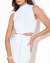 Vestido Zira Midi Em Malha Off White - loja online