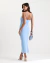 Imagem do Vestido Savina Midi Em Malha Azul