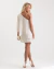 Vestido Cilene Assimétrico Areia - loja online