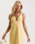 Vestido Fê Curto Amarelo na internet