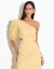 Vestido Helo Em Tricoline Amarelo - Talgui Store