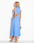 Vestido Midi Adriana Azul Celeste - loja online