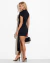Vestido Shatal Curto Em Malha Preto - loja online
