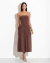 Vestido Roberta Marrom