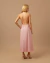 Vestido Cleusa Em Tricoline Rosa Claro - Talgui Store