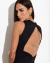 Vestido Bela Em Malha Preto na internet