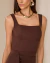 Vestido Eleonora Marrom - comprar online