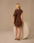 Vestido Otávia Marrom - loja online