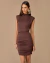 Vestido Gerluce Marrom