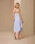 Vestido Maristela Azul Claro - loja online